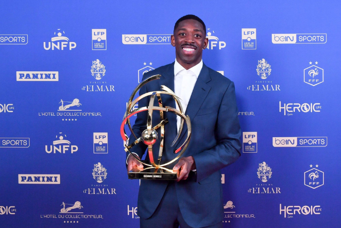 أوليسي يتفوق على مبابي في جوائز الأفضل بفرنسا وديمبيلي يحصد نجومية الدوري